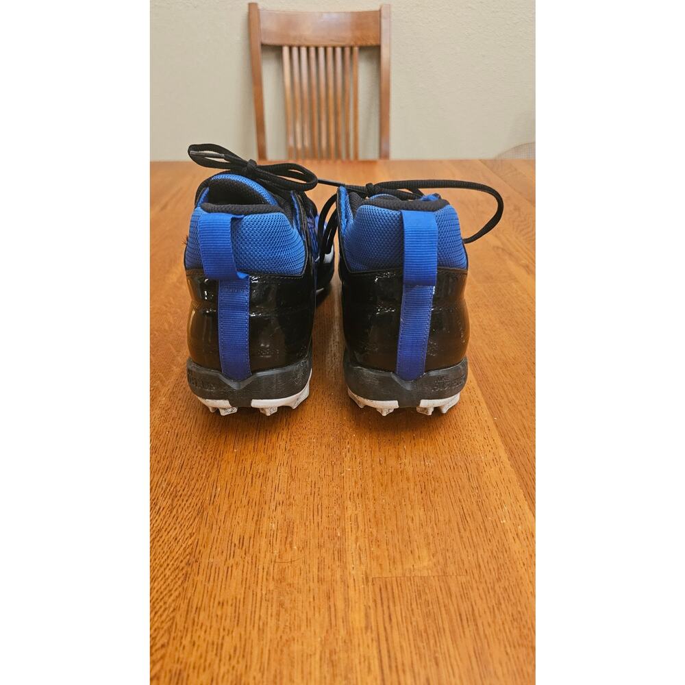 Nike Alpha Menace 2 Shark Football Cleats Blue AQ7653-402 Mens Sz‎ 9 - Picture 4 of 6
